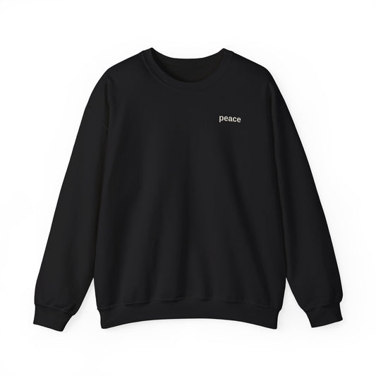 Peace Affirmation Crewneck Sweatshirt- Unisex