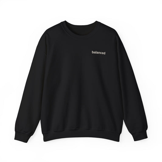 Balanced Affirmation Crewneck Sweatshirt-Unisex