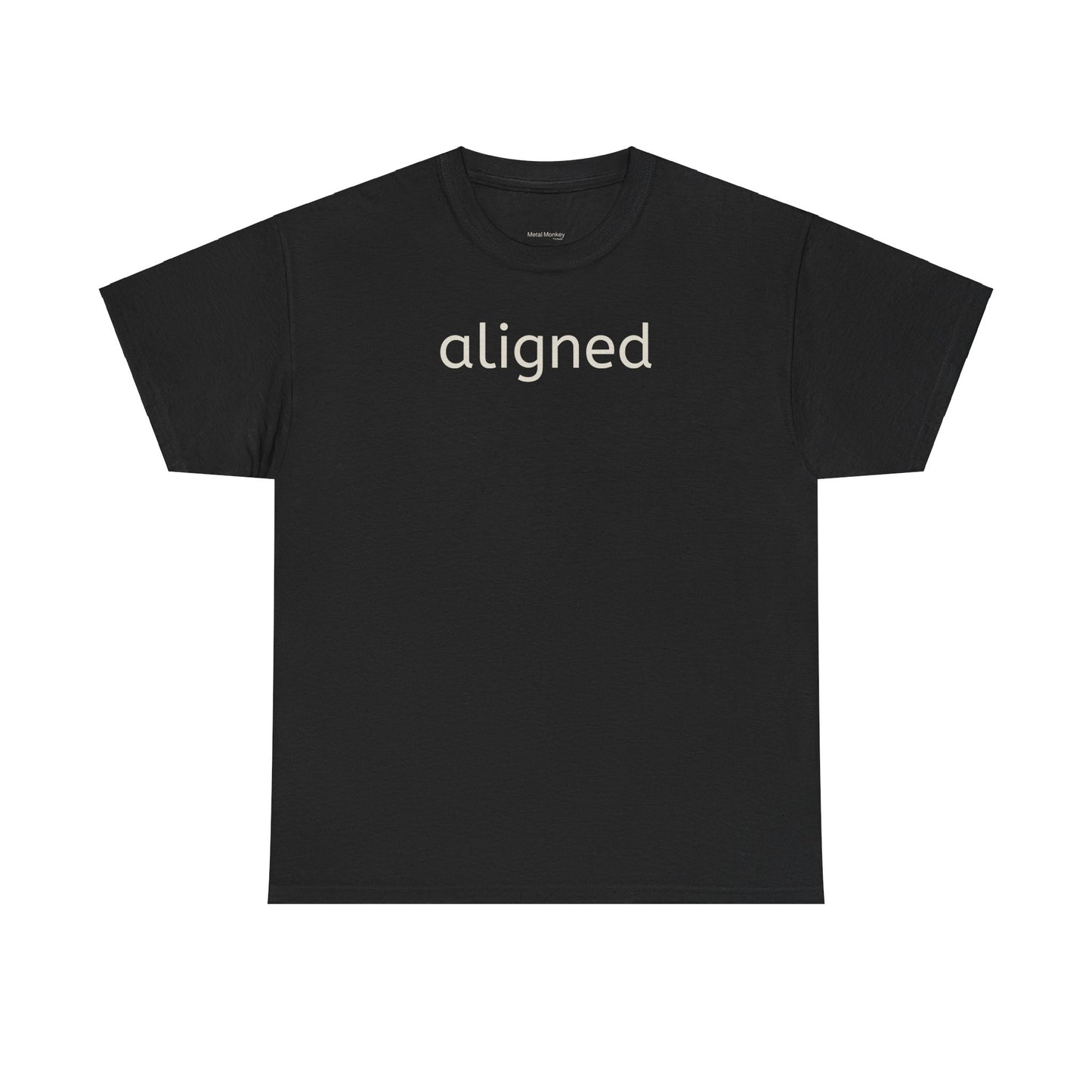 Aligned Unisex Heavy Cotton Tee