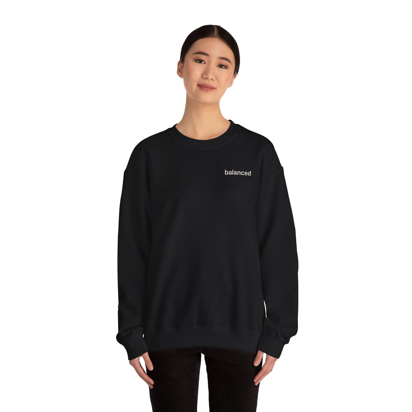 Balanced Affirmation Crewneck Sweatshirt-Unisex